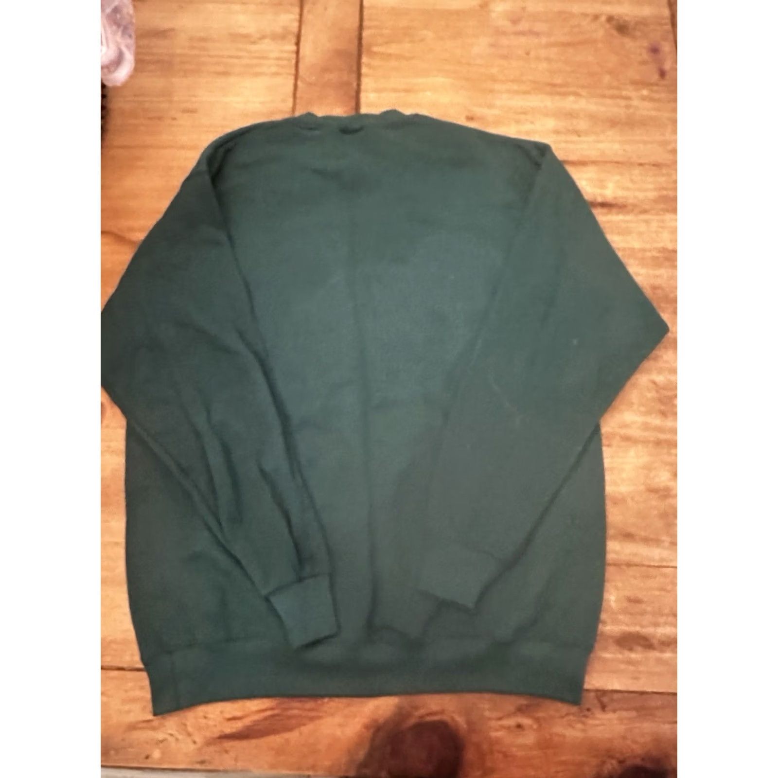Lee VINTAGE Lee Sport Sweatshirt Mens XL Crewneck Green 90s Size US XL / EU 56 / 4 - 4 Thumbnail