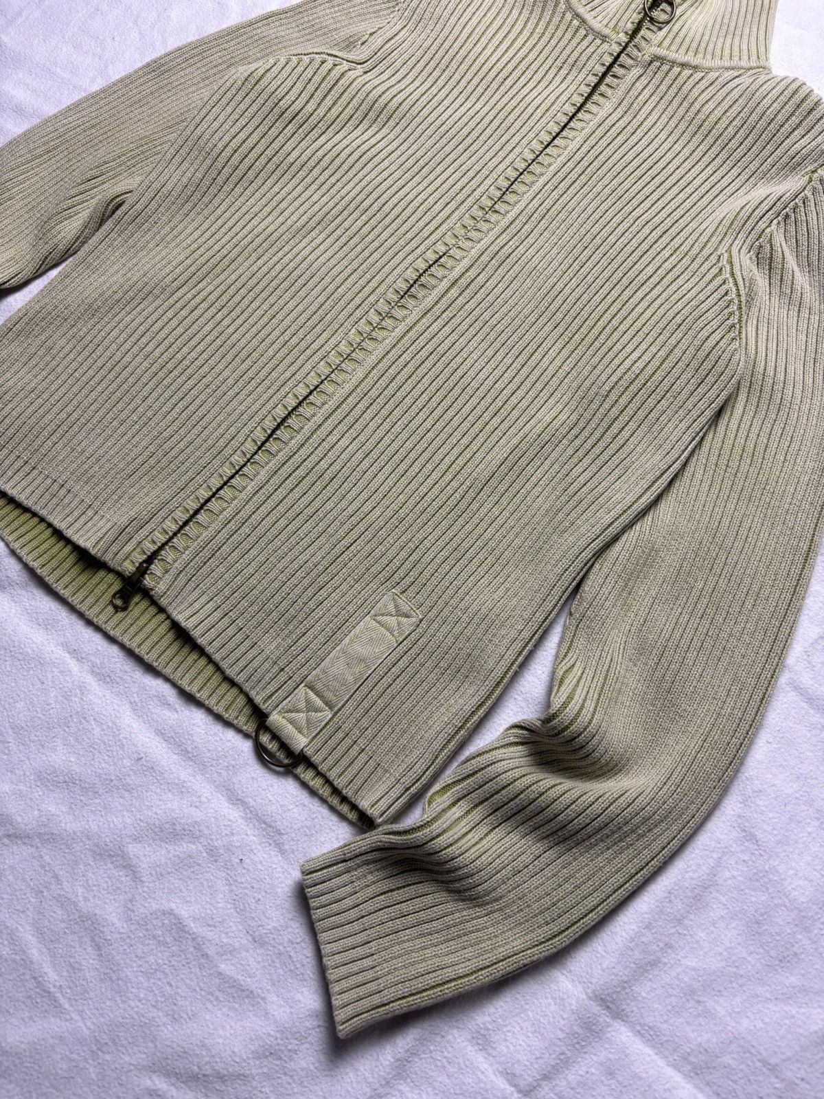 If Six Was Nine × Le Grande Bleu (L.G.B.) × Vintage AVANT GARDE 2000S WASHED KNITTED SWEATER Size M / US 6-8 / IT 42-44 - 2 Thumbnail