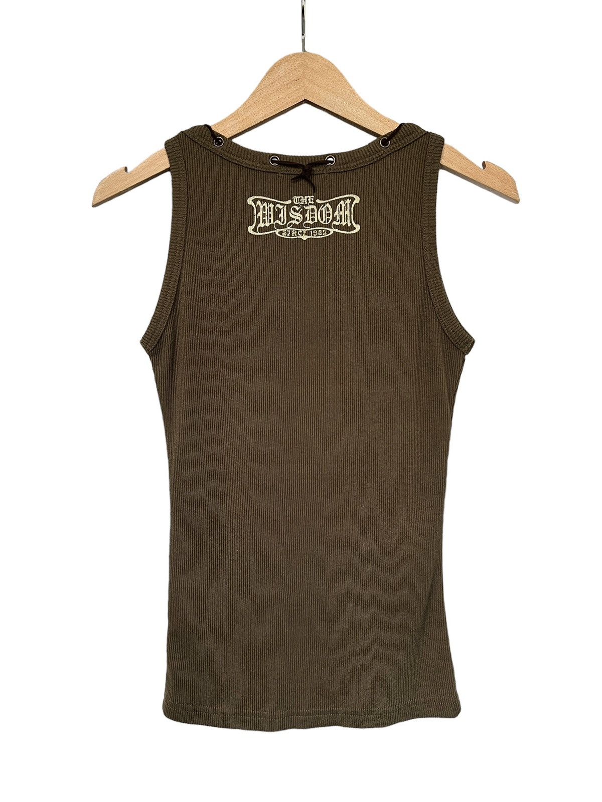 Japanese Brand Sky Bomber 🇯🇵 Fur Lace Tank Top Size US XS / EU 42 / 0 - 2 Thumbnail