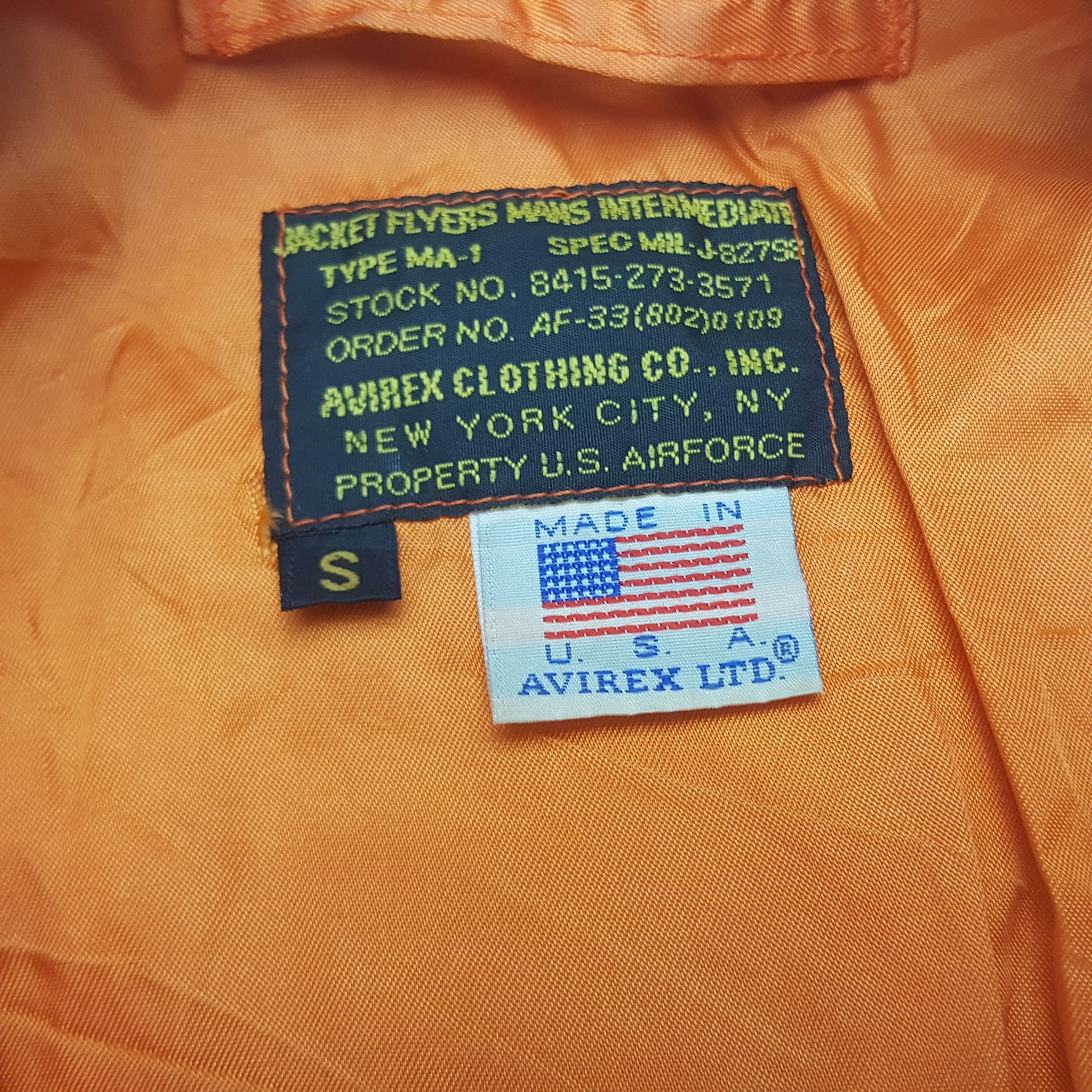 Avirex × Vintage Vintage Avirex Military Reversible Bomber Jacket Size US S / EU 44-46 / 1 - 7 Thumbnail