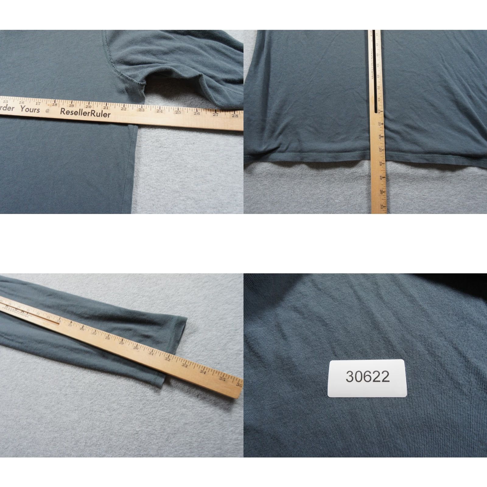 Vince Vince Shirt Mens XL Blue Henley Long Sleeve Preppy Casual Cotton Size US XL / EU 56 / 4 - 8 Thumbnail
