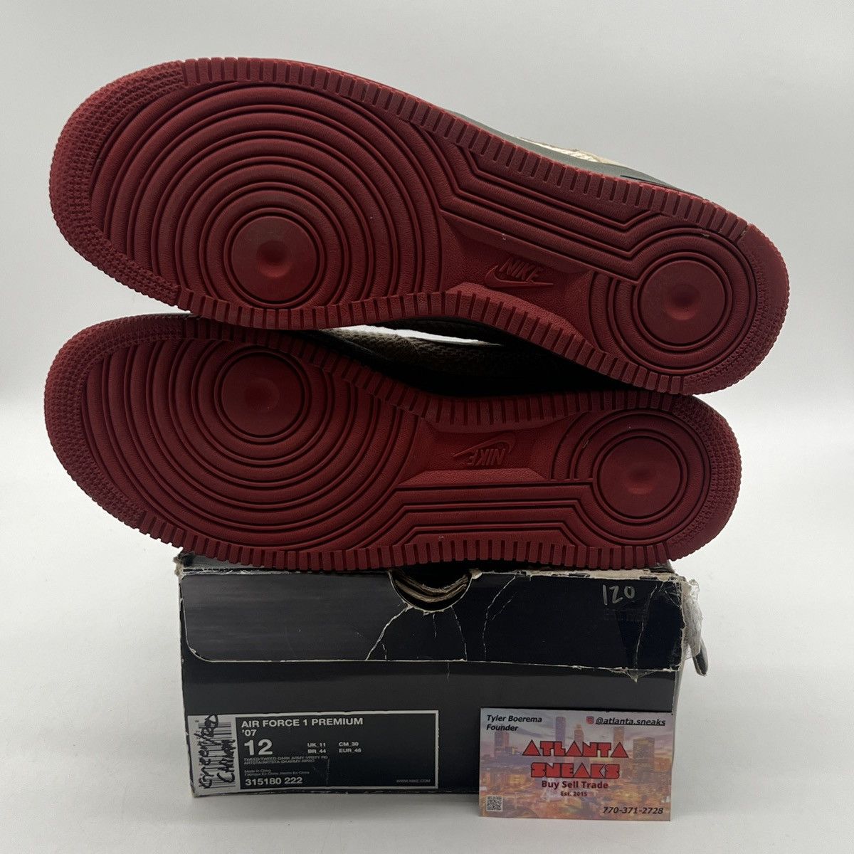 Nike Air Force 1 China Size US 12 / EU 45 - 8 Thumbnail