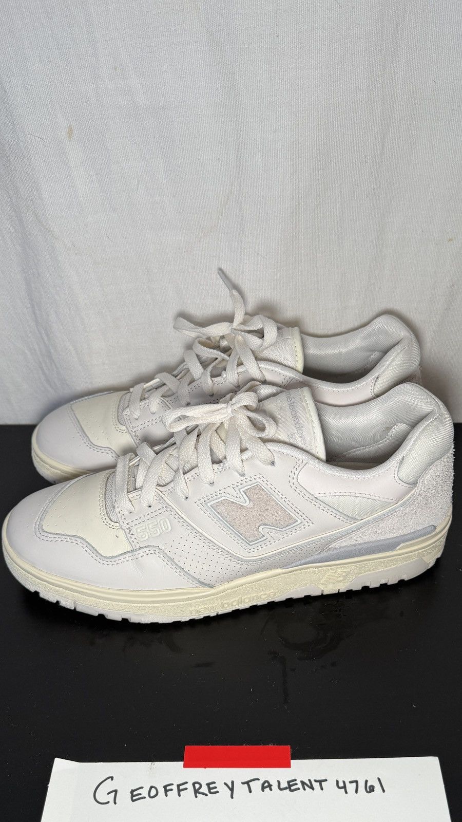 Aime Leon Dore × New Balance New Balance x Aimé Leon Dore 550 Sneakers White/Cream US 9.5 Size US 9.5 / EU 42-43 - 3 Thumbnail
