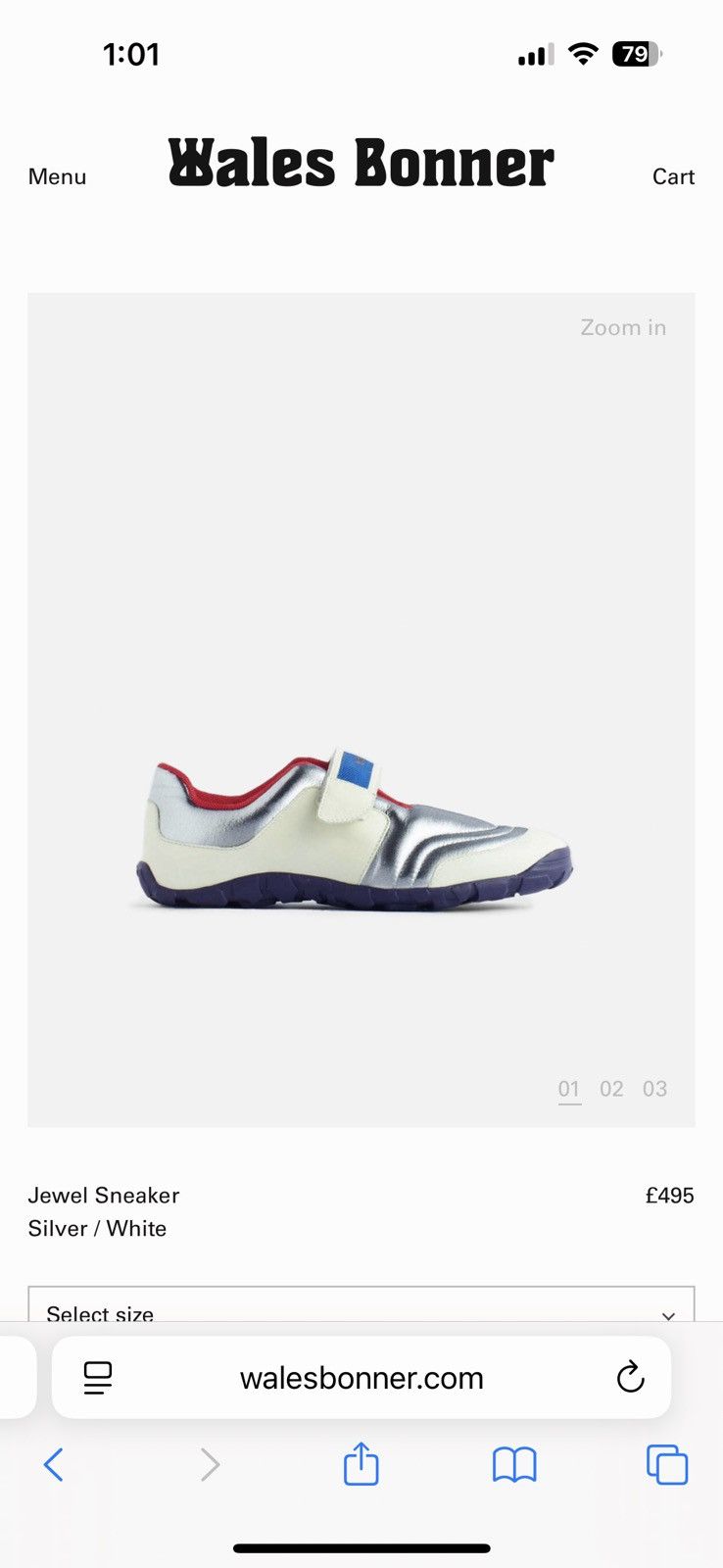 Wales Bonner Wales Bonner Jewel Sneaker Size US 8.5 / EU 41-42 - 1 Thumbnail