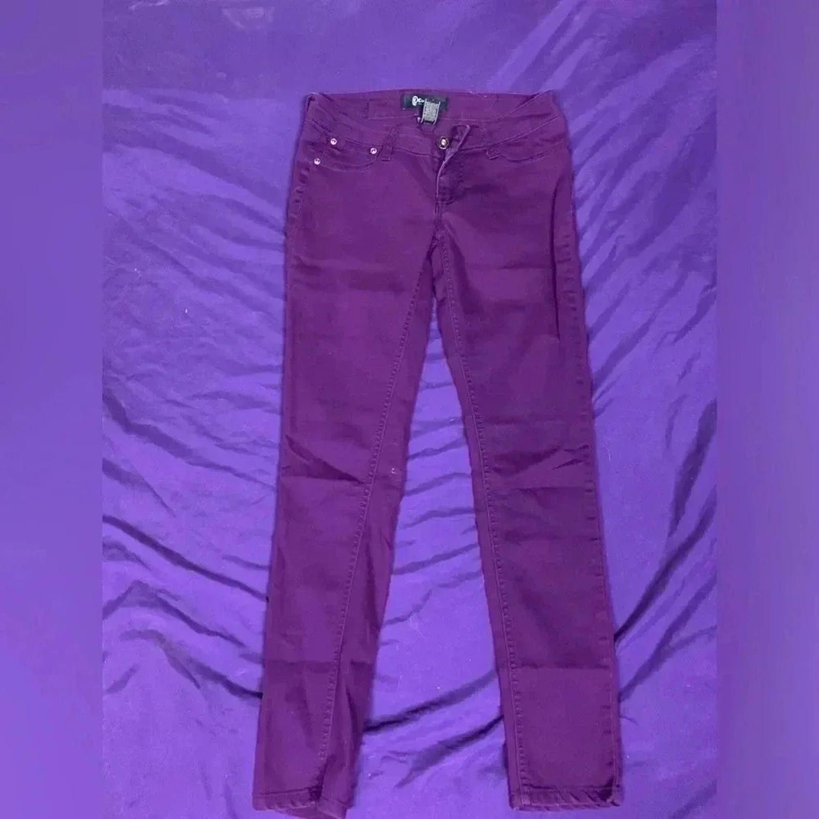 Designer Rewash purple pants Size 26" / US 2 / IT 38 - 1 Thumbnail