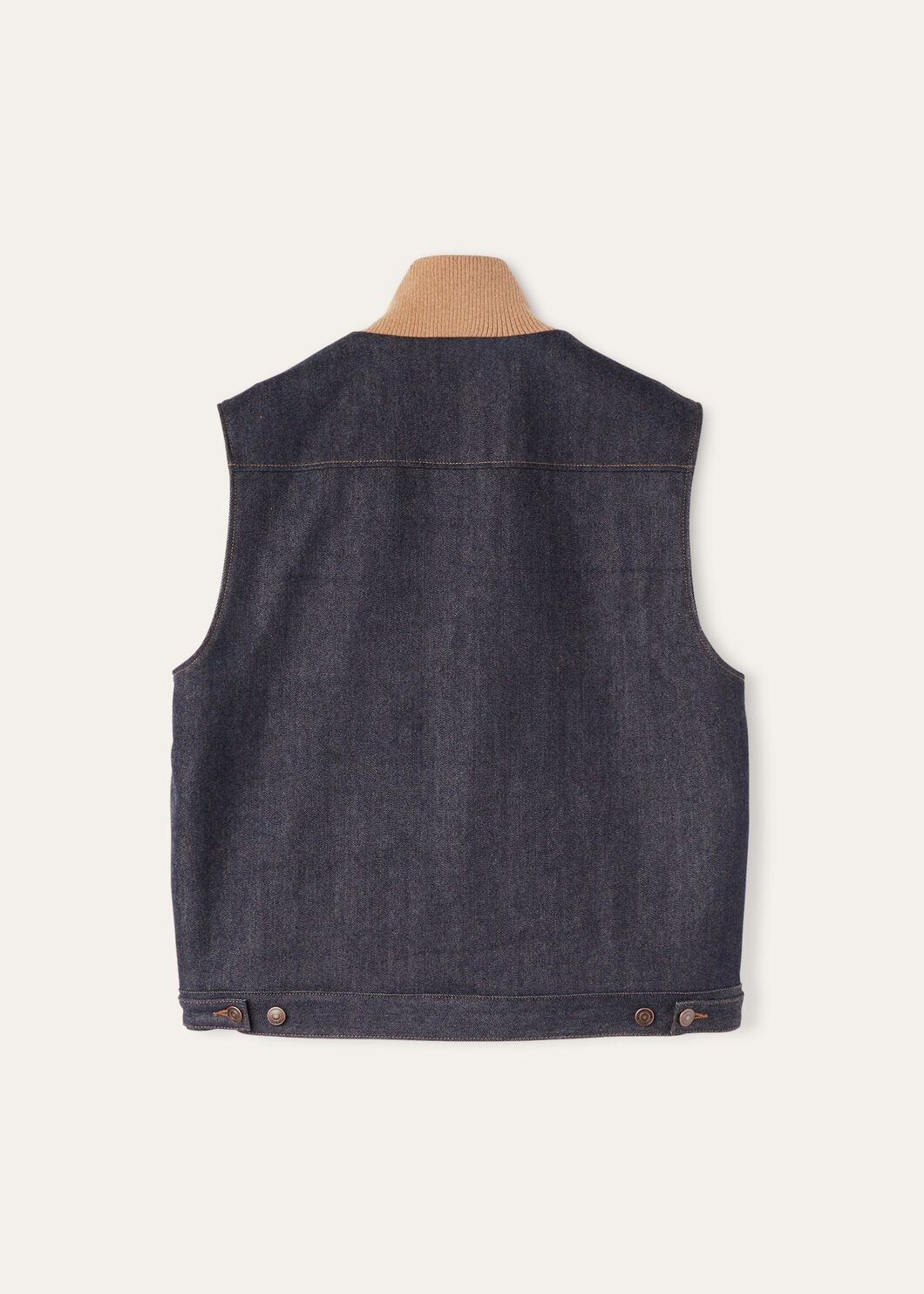 Loro Piana o1w1db10725 FAO4459 Jase Vest in Blue Size US S / EU 44-46 / 1 - 6 Thumbnail