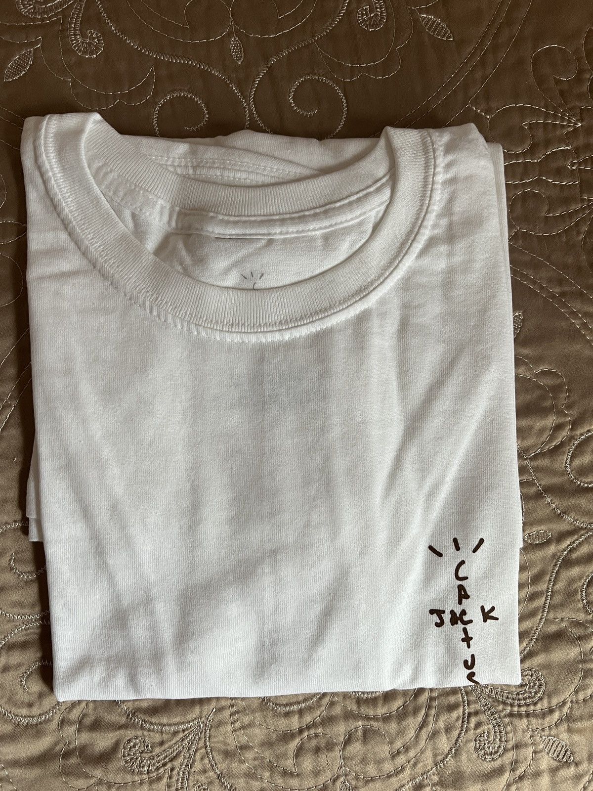 Travis Scott Cactus Jack Logo Tee Large (1) Size US L / EU 52-54 / 3 - 4 Thumbnail