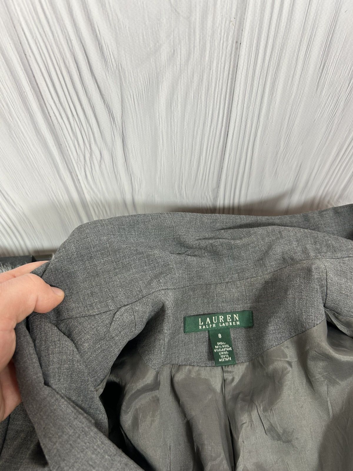 Lauren Ralph Lauren Lauren Ralph Lauren Wool BlazerJacket Horse Button Size 8 Size M / US 6-8 / IT 42-44 - 17 Thumbnail