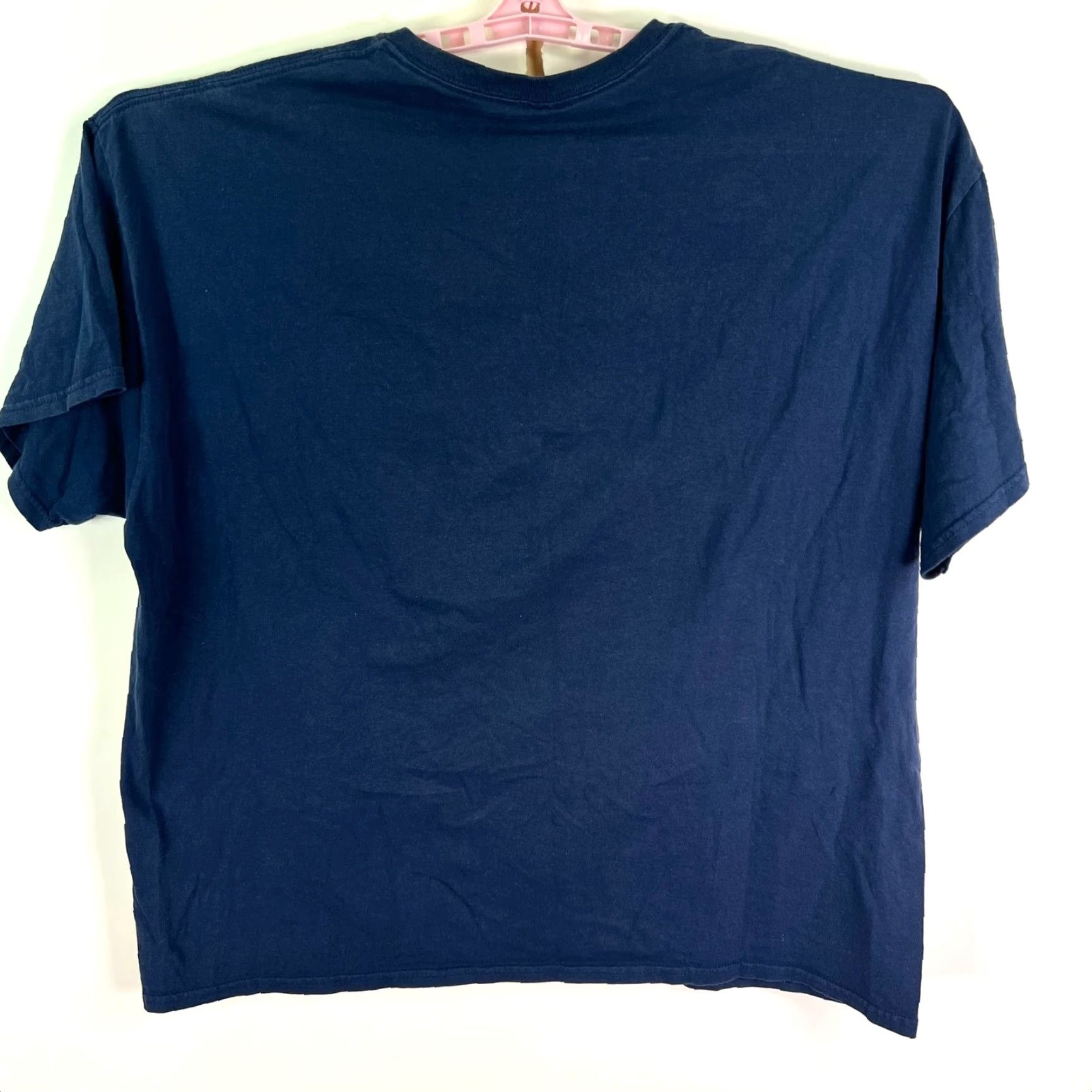 Gildan Bob Seger Ride Out Tour 2014/15 T-Shirt Mens 2XL Blue Graphic Print Gildan Regular Fit Band USA Size US XXL / EU 58 / 5 - 5 Thumbnail