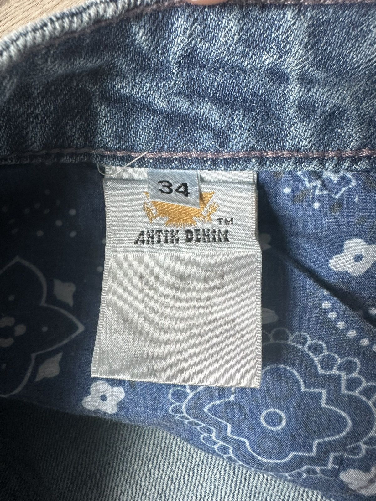 Antik Denim ANTIK DENIM JEANS Size US 34 / EU 50 - 5 Thumbnail