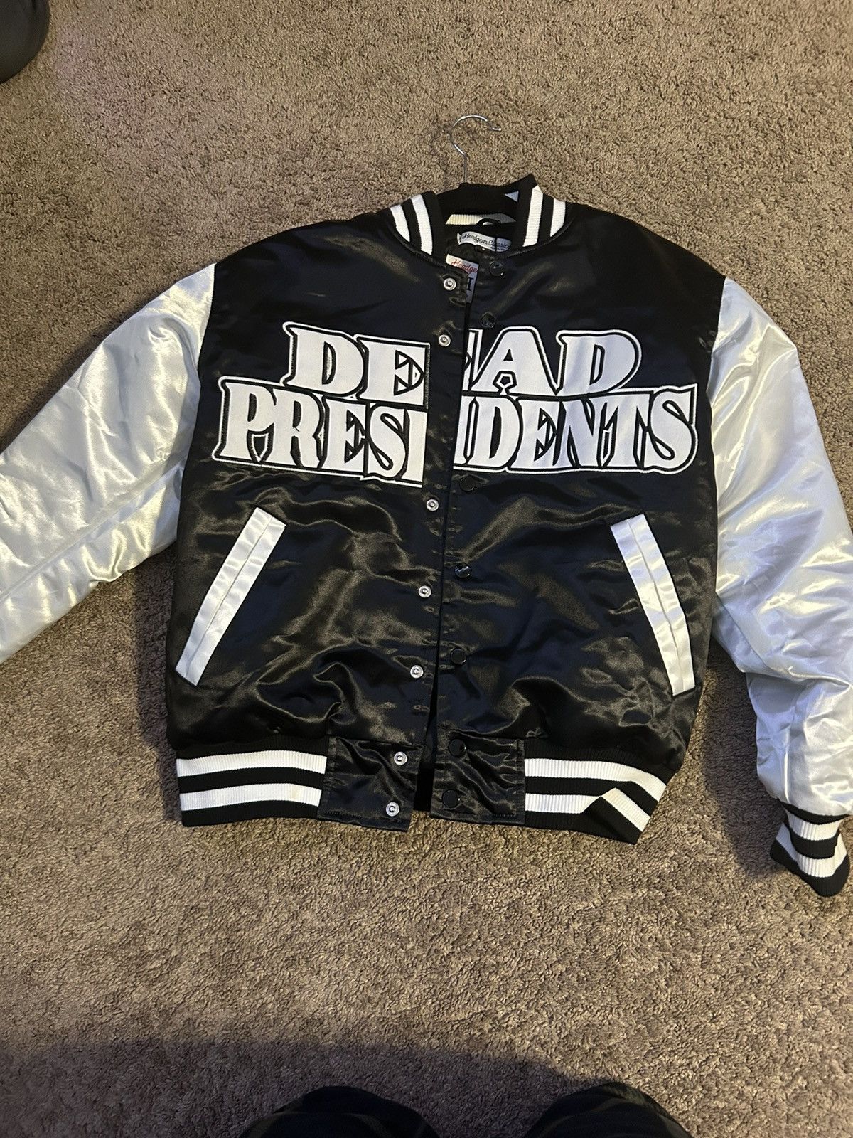 Dead presidents bomber jacket