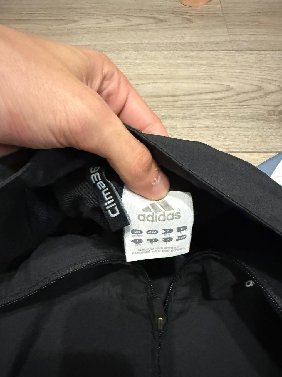 Adidas × Vintage vintage adidas climalite track jacket 90s mens Medium Size US M / EU 48-50 / 2 - 4 Thumbnail