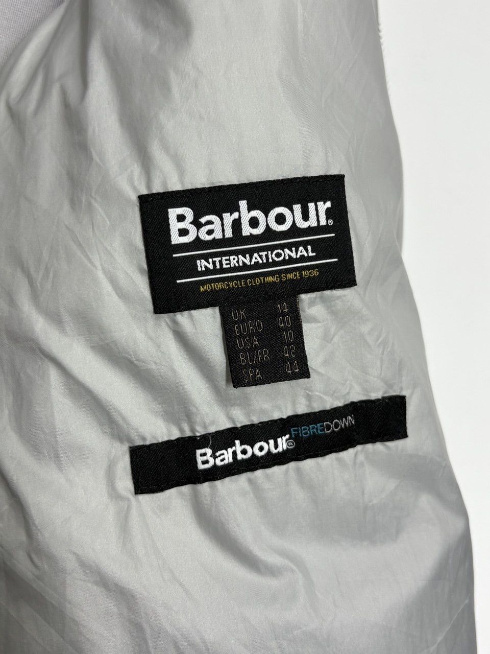 Barbour Barbour International Women’s Quilted Bomber Jacket Size L / US 10 / IT 46 - 16 Thumbnail