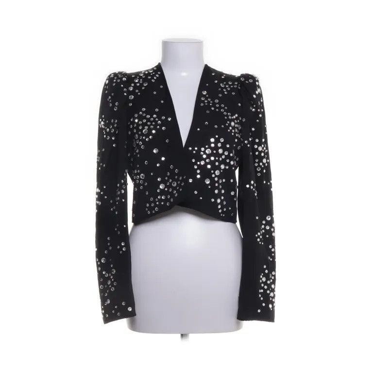 1980's Crystal Embossed Bolero Blazer Jacket