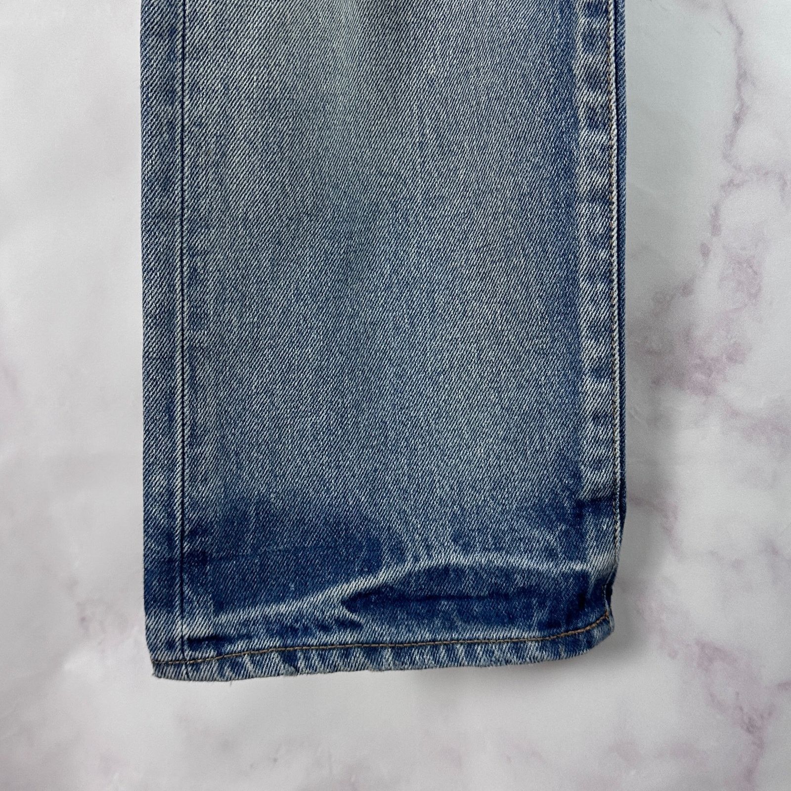 Saint Laurent Paris D23 Straight Destroyed Denim Size US 32 / EU 48 - 6 Thumbnail