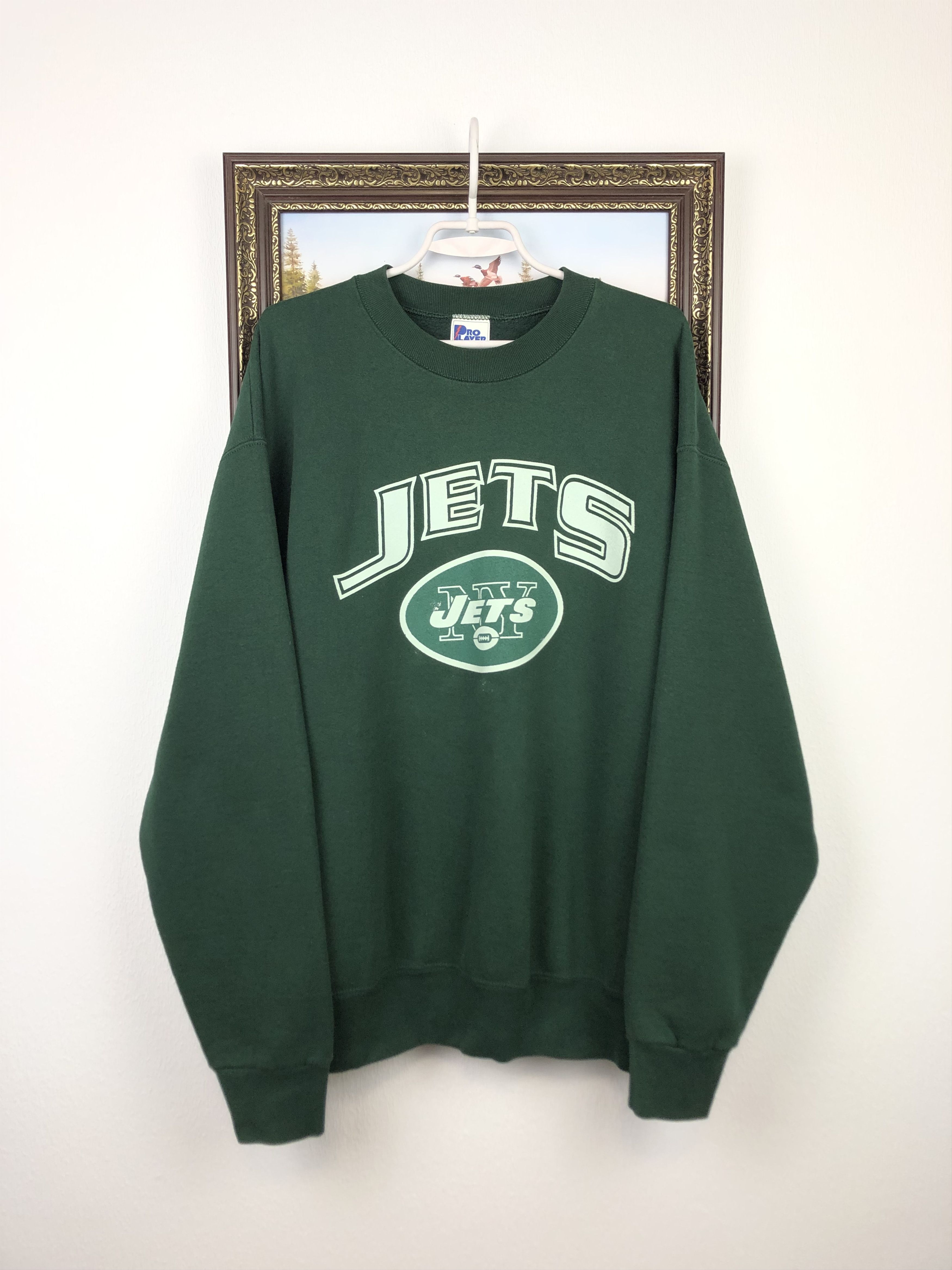 Vintage Pro Player New deals York Jets Sweater