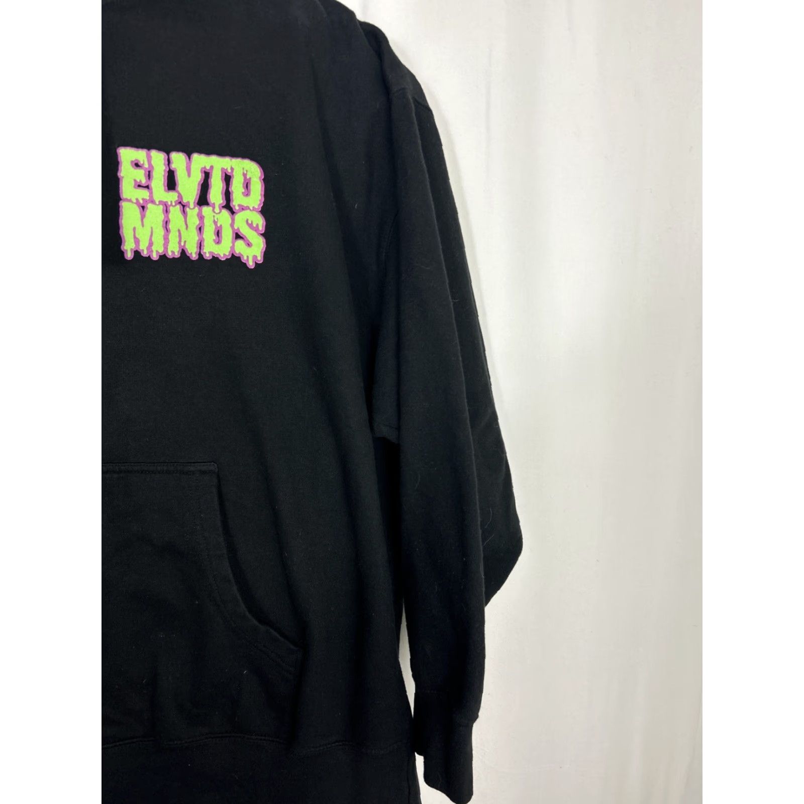 Vintage Elvtd Minds Mens XL Black "Speak No Evil" Graphic Hoodie Size US XXL / EU 58 / 5 - 5 Thumbnail