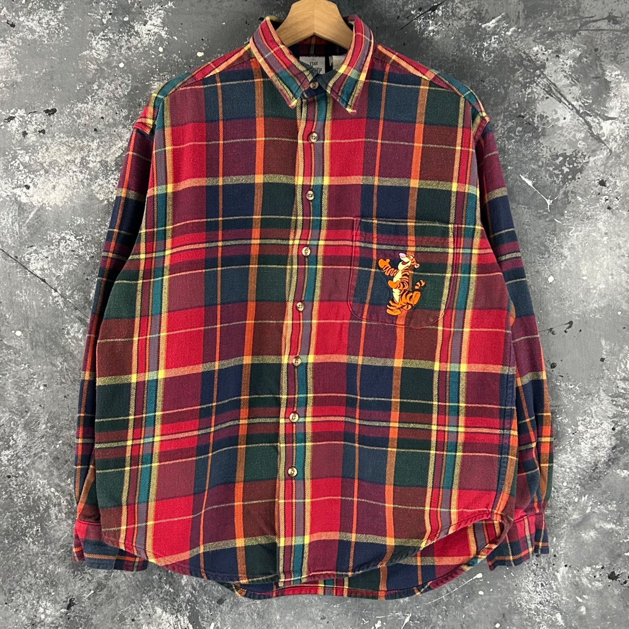 Disney Vintage 1990’s Tigger Disney button shirt Size US M / EU 48-50 / 2 - 1 Thumbnail