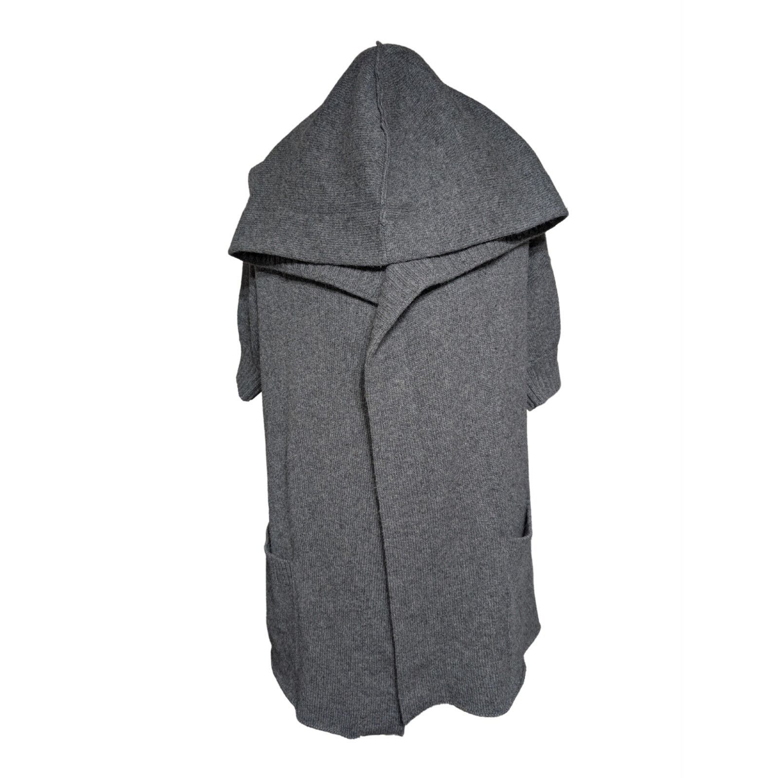 Vince Vince Gray Hooded Knit Cardigan Size Small Womens Sweater Size S / US 4 / IT 40 - 1 Thumbnail