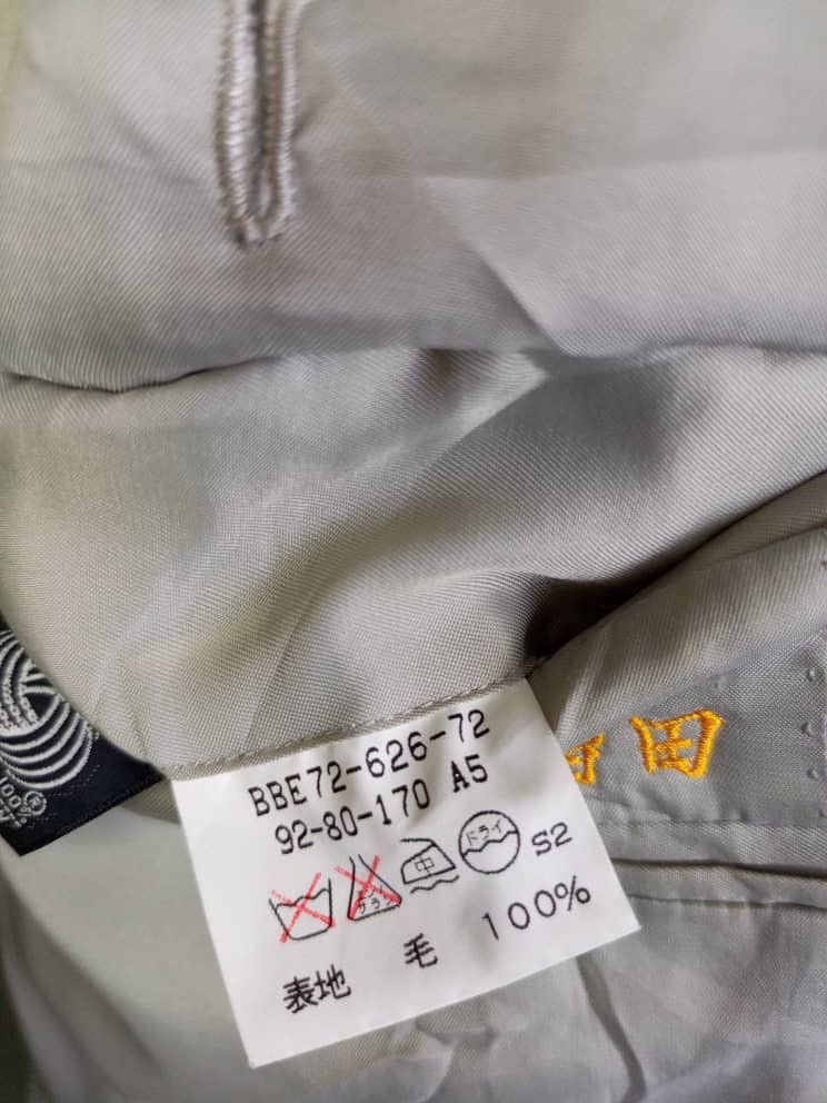 Burberry × Designer × Vintage Vintage Burberry Men Blazer Size 38S - 9 Thumbnail