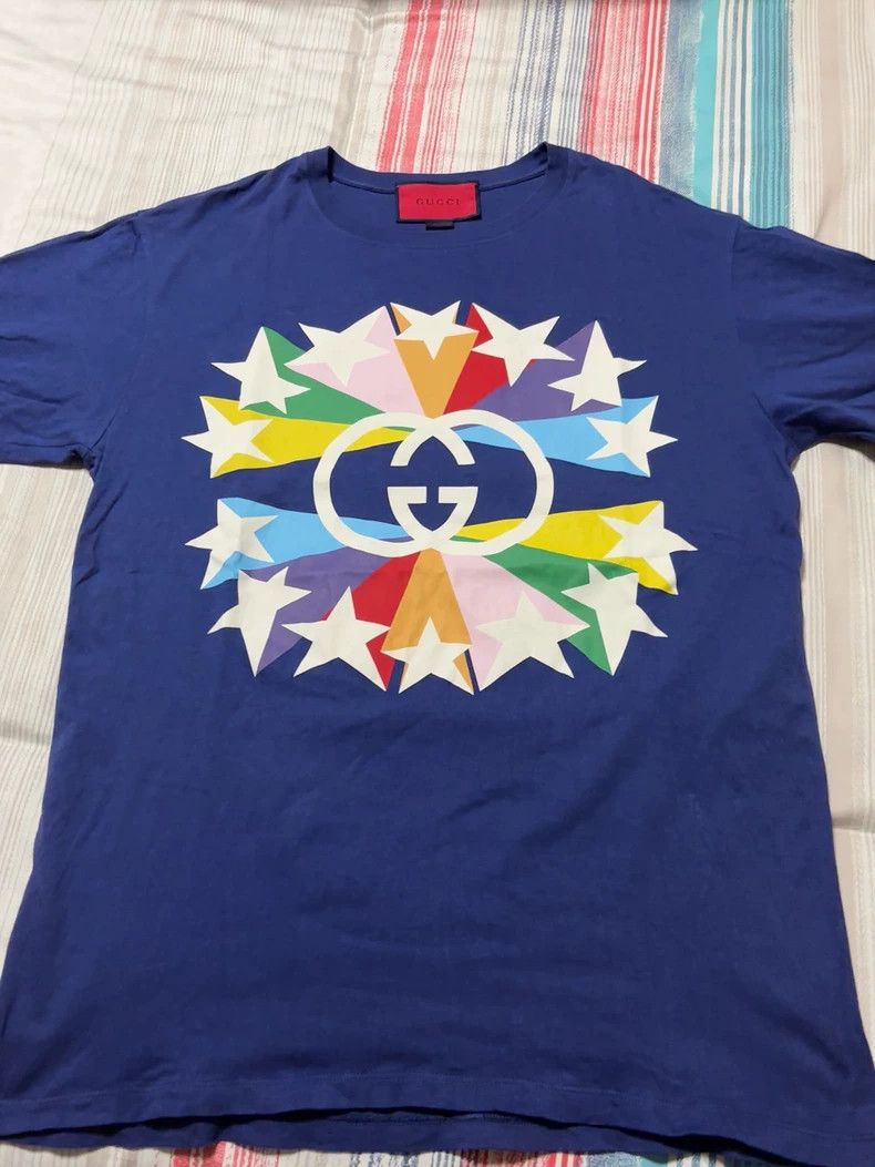 Gucci Gucci Star T-shirt 2504-Nextarrow Size US S / EU 44-46 / 1 - 1 Thumbnail