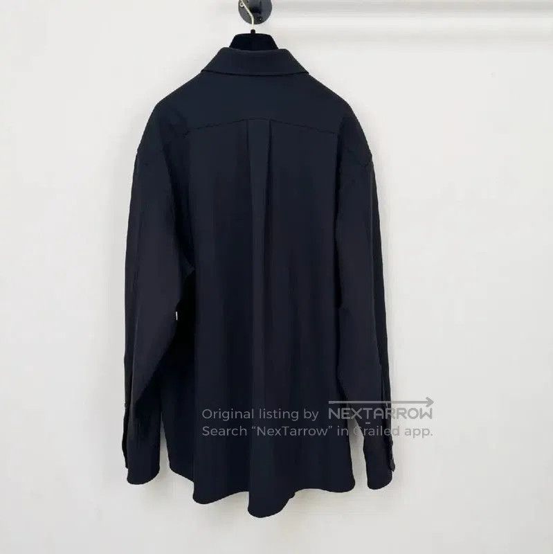 Valentino Valentino Black Long Sleeve Oversized Shirt . Size US XXL / EU 58 / 5 - 2 Thumbnail