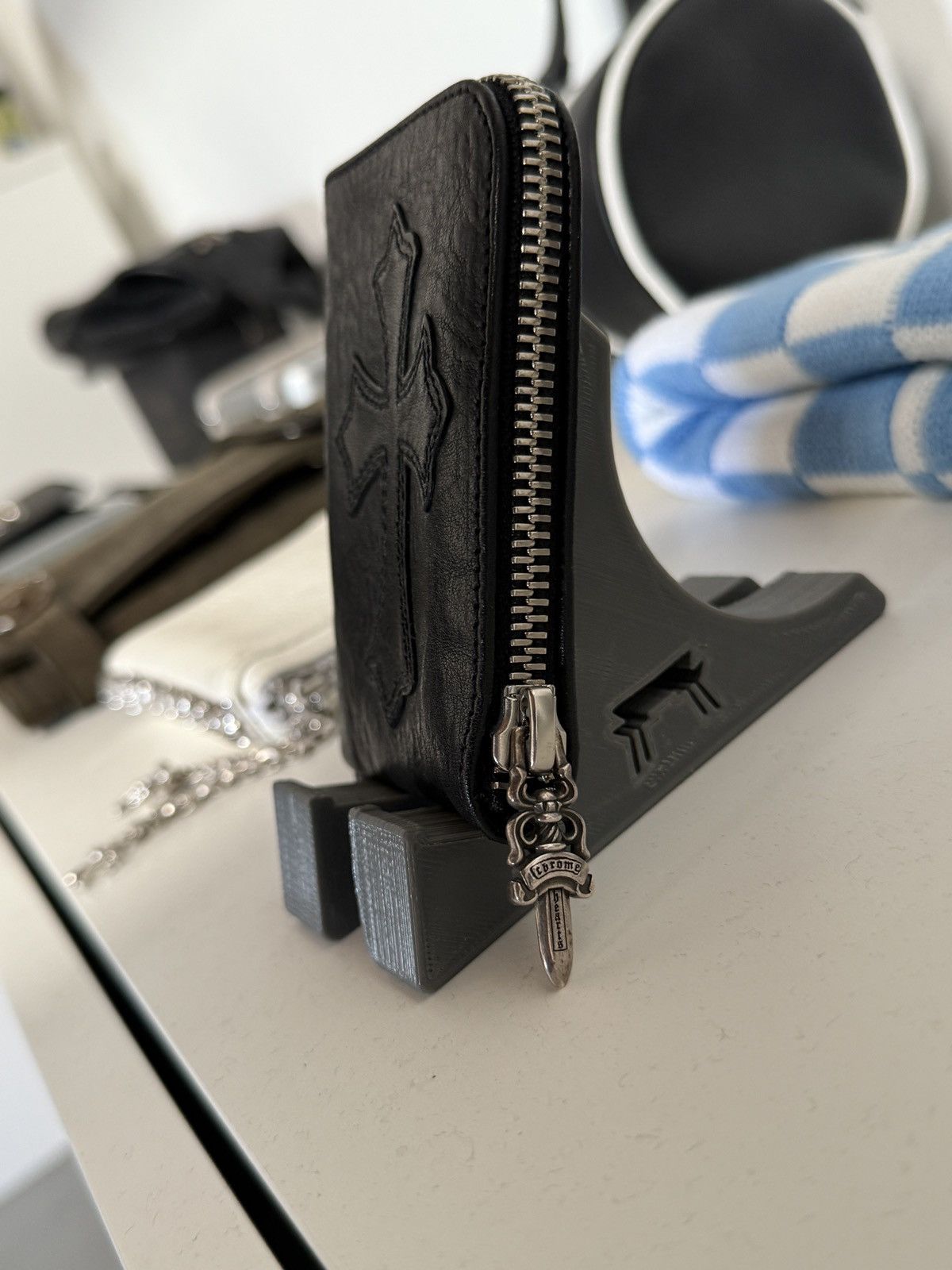 Chrome Hearts Chrome Hearts 1 Patch Zip Wallet Size ONE SIZE - 2 Thumbnail
