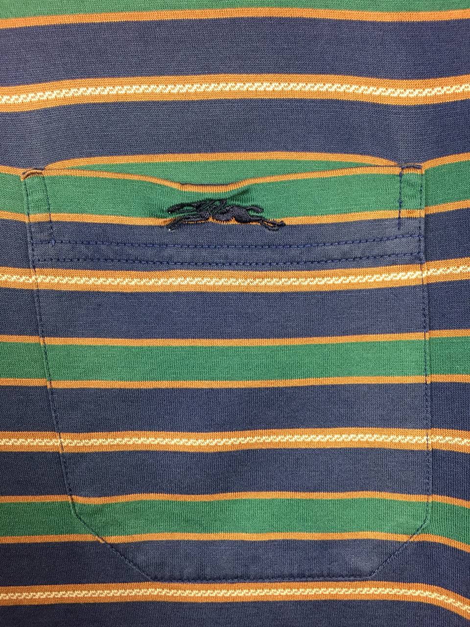 Longchamp × Vintage Vtg Longchamp Paris Made In Italy Longsleeve Polo Tee Size US M / EU 48-50 / 2 - 5 Thumbnail