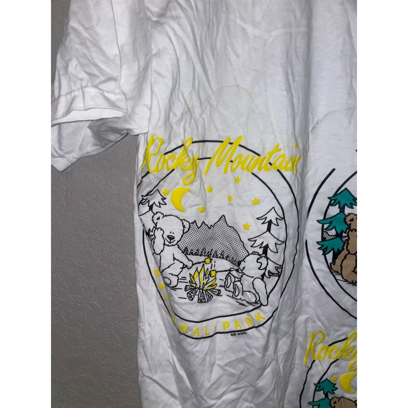 Jerzees Vintage Rocky Mountain Shirt Mount Rushmore Print Medium Size US M / EU 48-50 / 2 - 8 Thumbnail