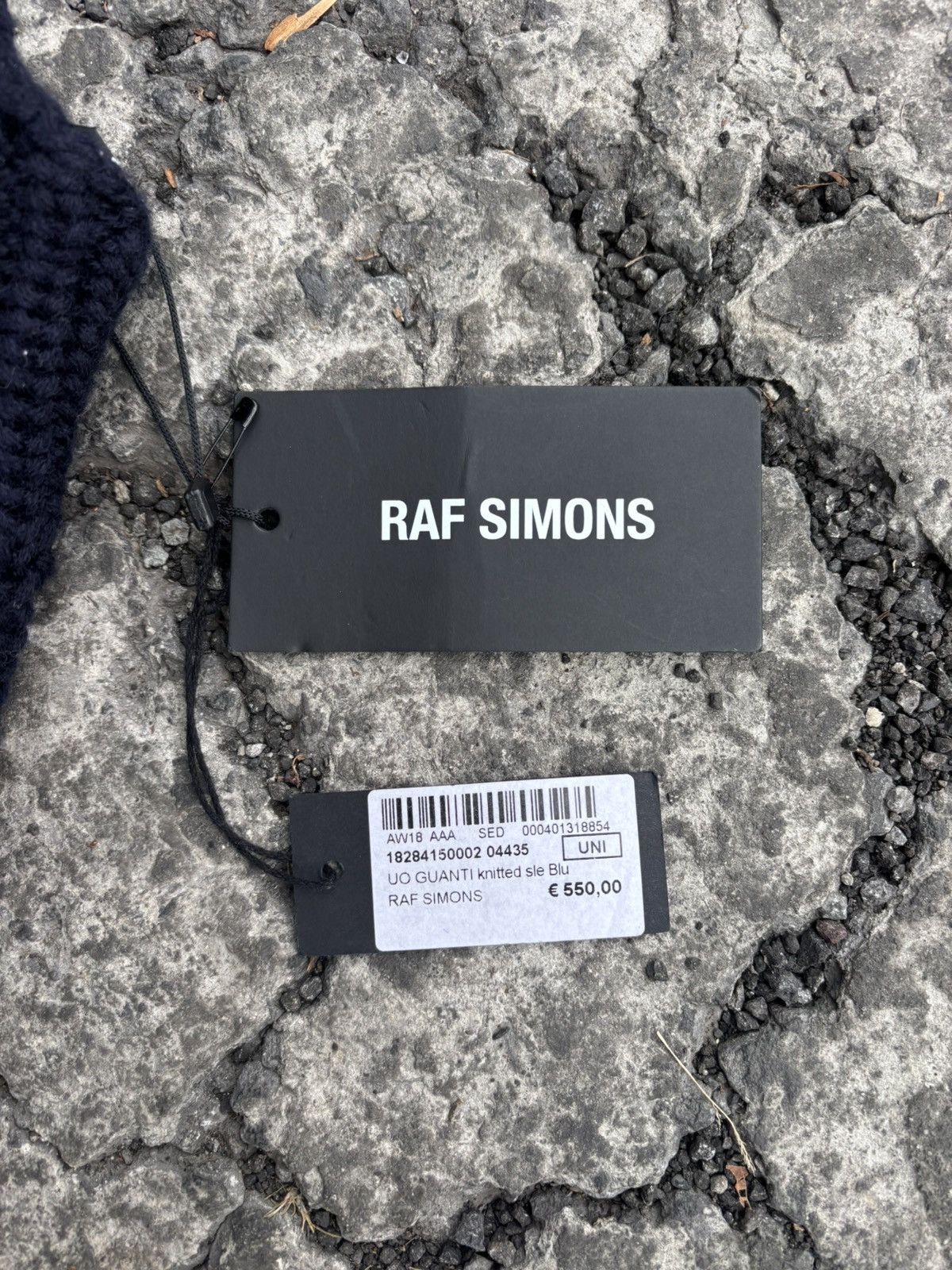 Raf Simons raf simons ss18 drugs knit sleeve / neck attached arm warmer Size ONE SIZE - 8 Thumbnail