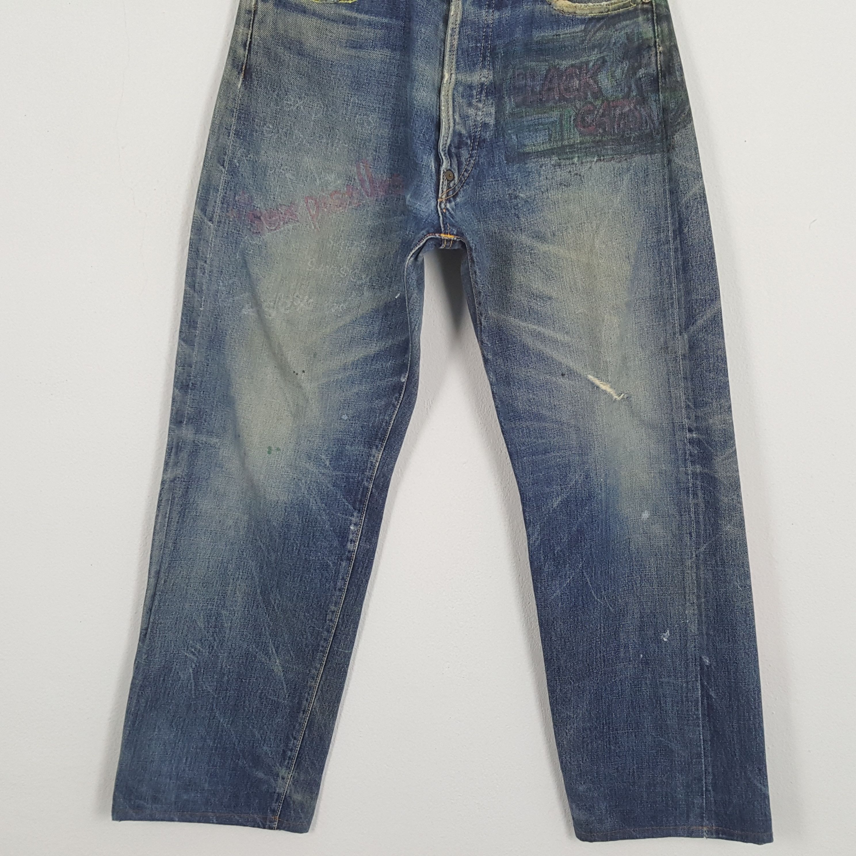Japanese Brand × Vintage EVIS Japanese Brand Streetwear Custom Daicock Jeans Size US 28 / EU 44 - 6 Thumbnail