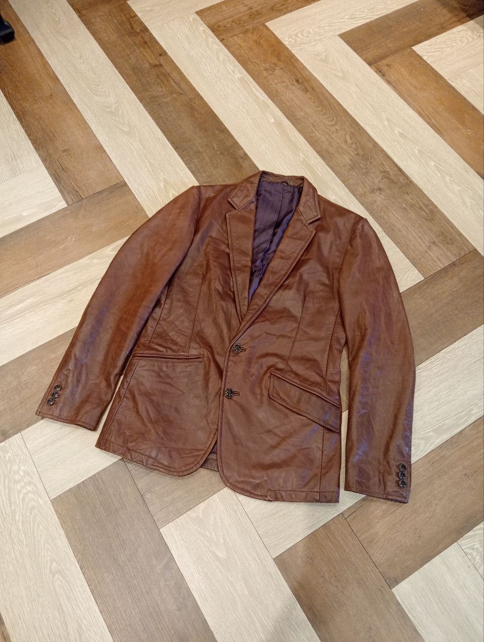 Tornado Mart TORNADO MART JAPAN LEATHER JACKET - SIZE L Size US L / EU 52-54 / 3 - 2 Thumbnail