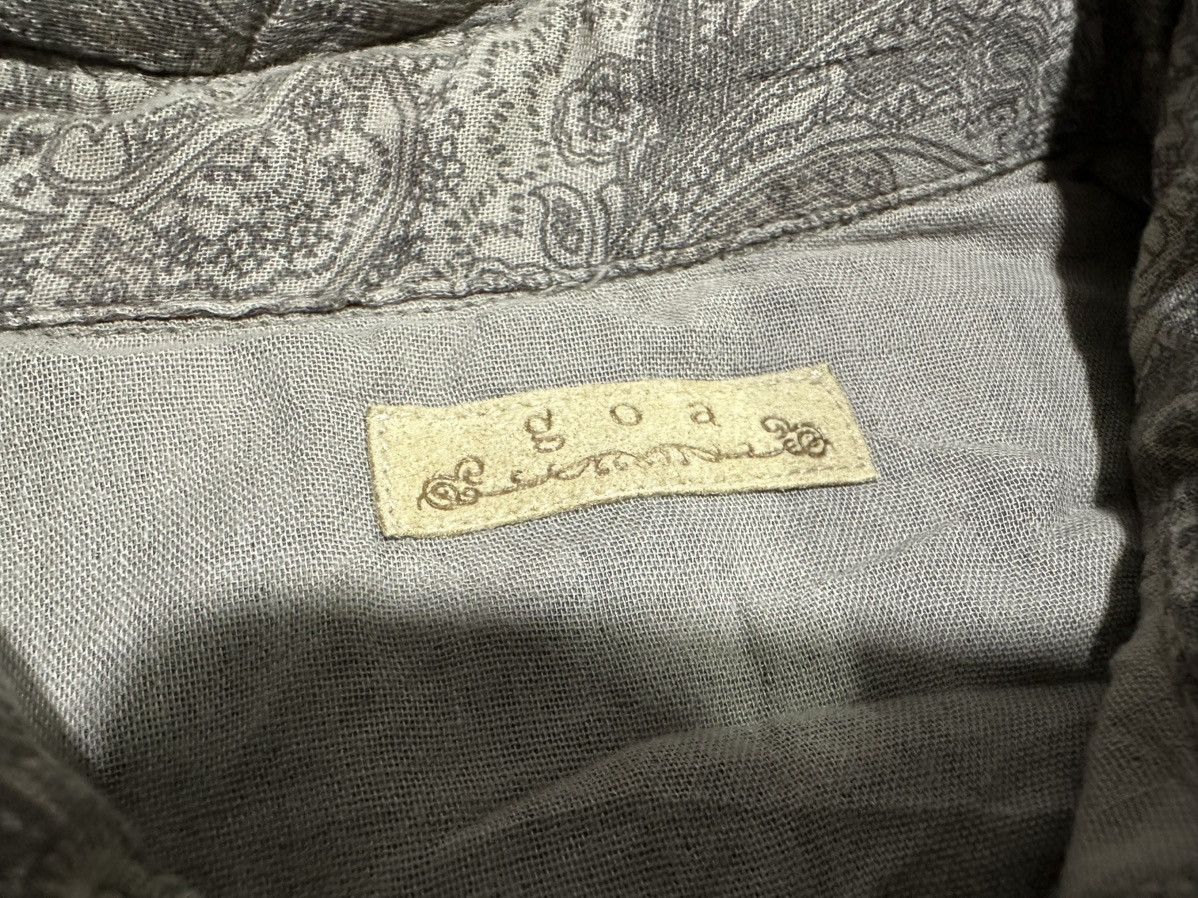 GOA 🔥Sick Y2K G.O.A Shirt Botanical Printed Size US M / EU 48-50 / 2 - 8 Thumbnail