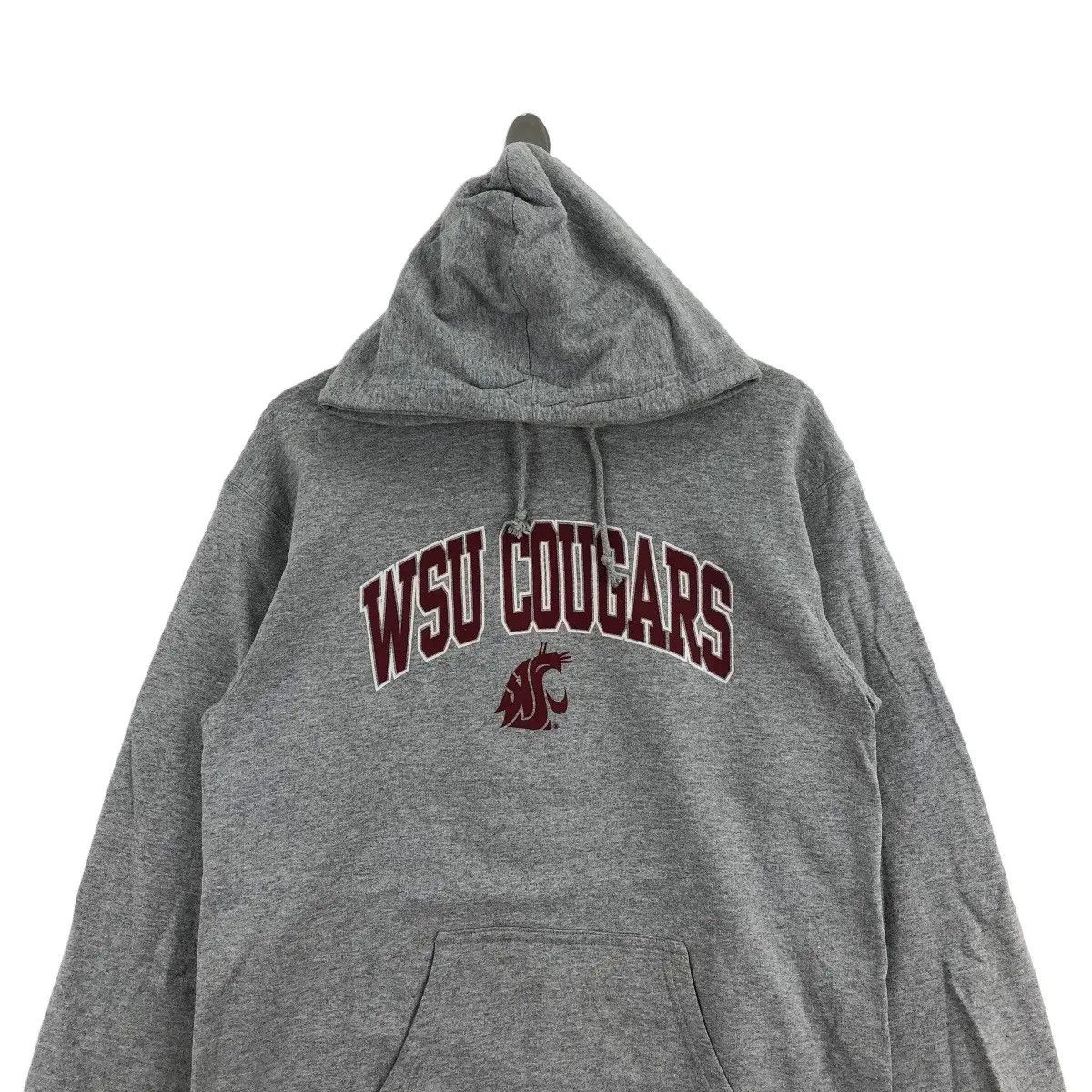 Vintage Vtg WSU COUGARS UNIVERSITY Washington Hoodie Size US M / EU 48-50 / 2 - 2 Thumbnail
