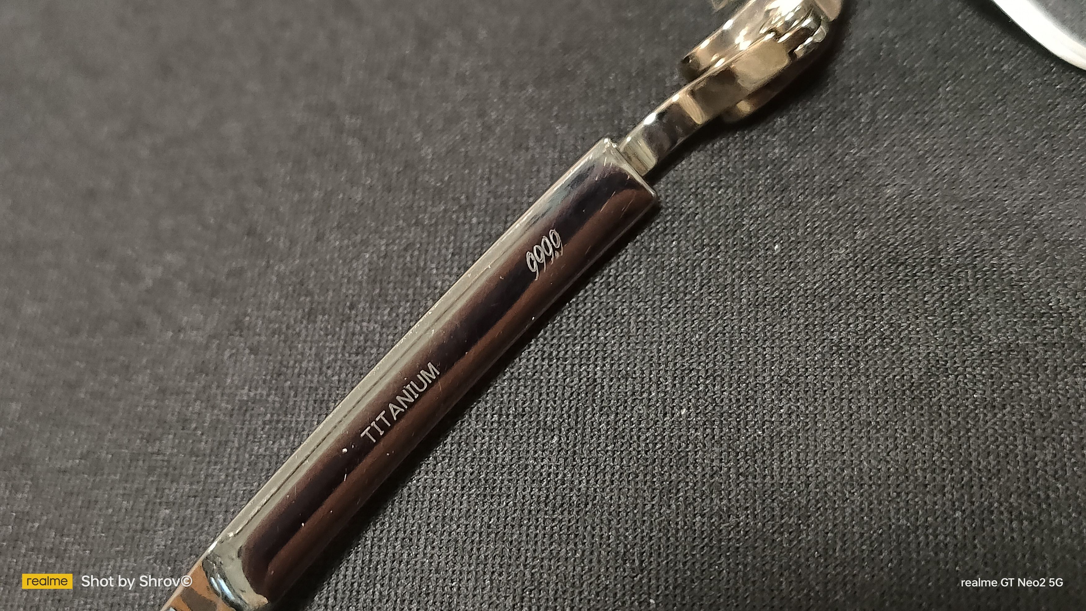 Other 999.9 FOUR NINES TITANIUM MODEL M-06 54-16-134 2000 11K Size ONE SIZE - 8 Thumbnail