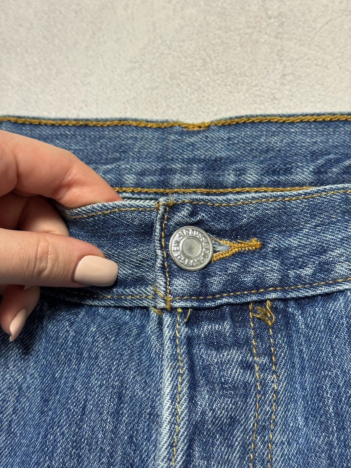 Levi's × Levi's Vintage Clothing Vintage Levis 501 Jeans Denim Pants Baggy 38x29 Y2K 90s Size US 36 / EU 52 - 4 Thumbnail