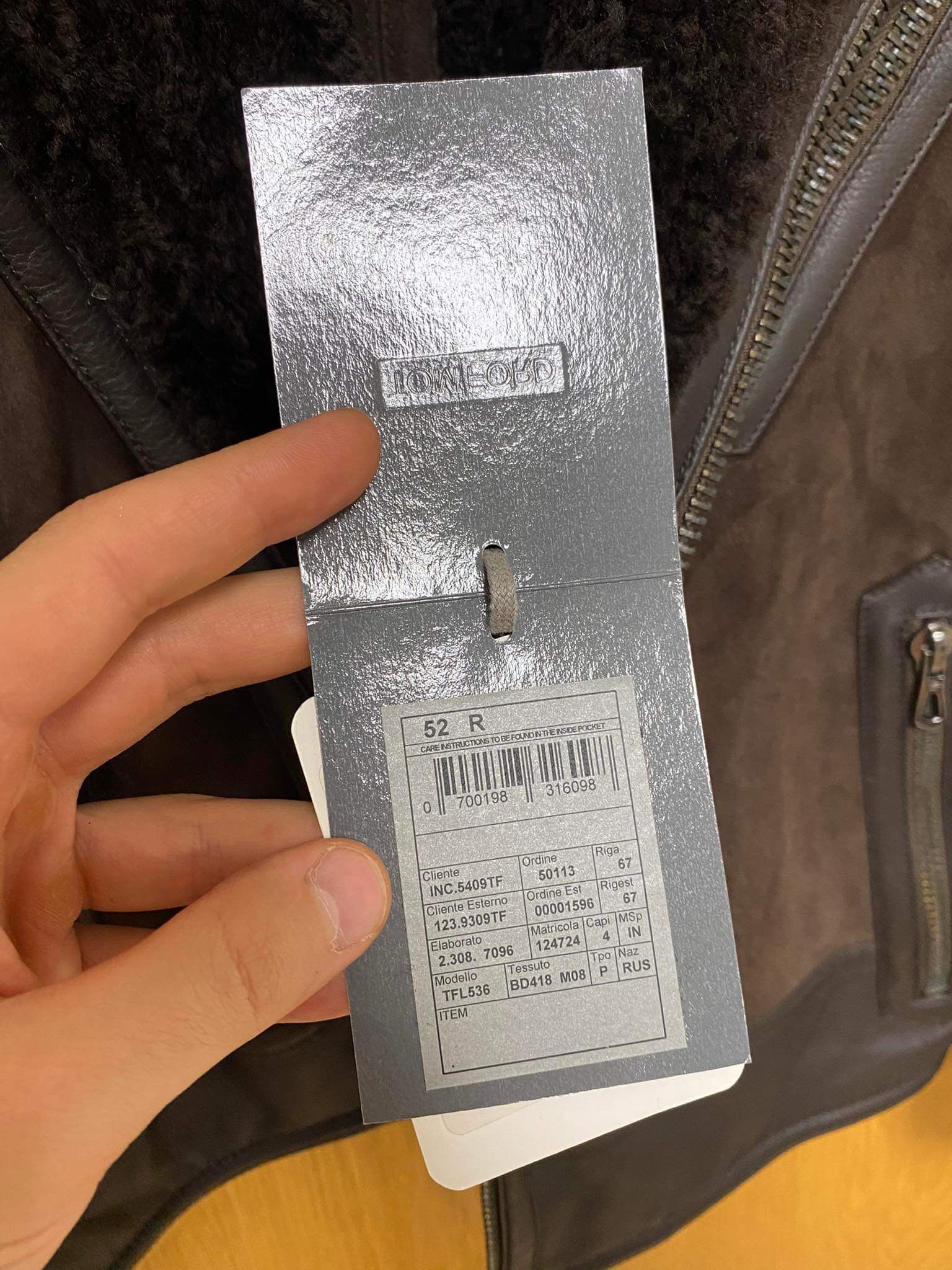 Tom Ford GQ Approved - Shearling Biker Aviation Leather Bomber Jacket Size US L / EU 52-54 / 3 - 22 Thumbnail