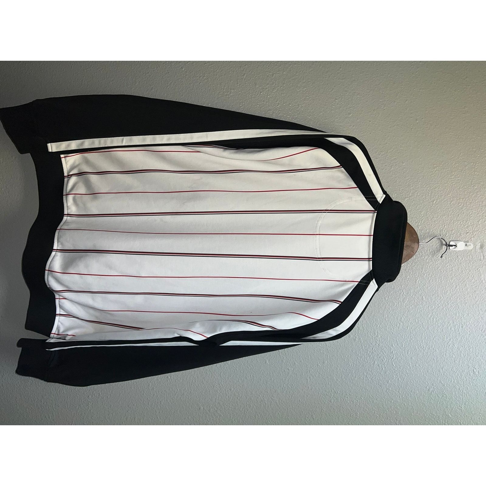 Vintage Y2K Enyce Track Jacket White Red Striped Full Zip 2000s XL Size US XL / EU 56 / 4 - 7 Thumbnail