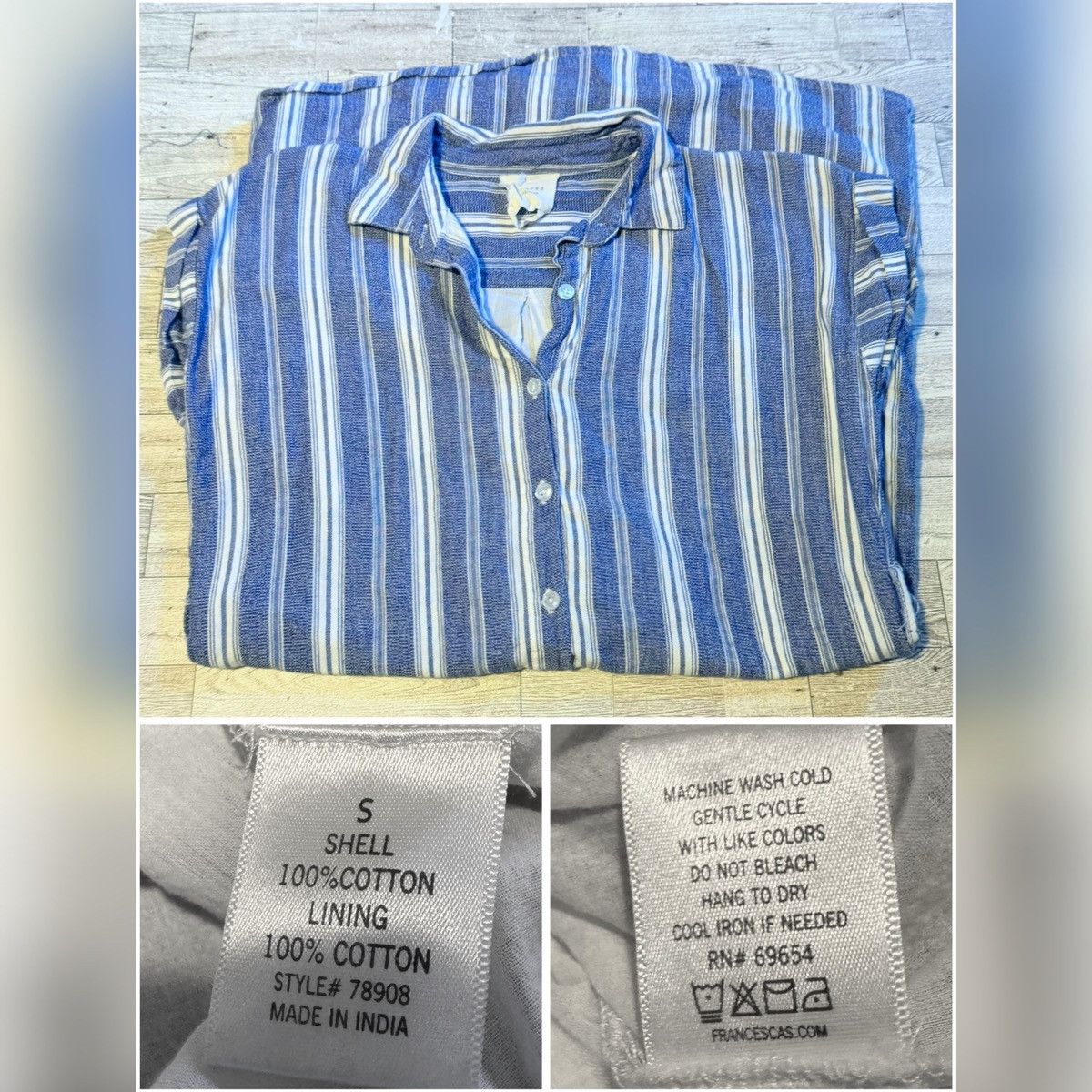 Other Harper Heritage, Linen, Button Down, Mini Dress Size S / US 4 / IT 40 - 9 Thumbnail