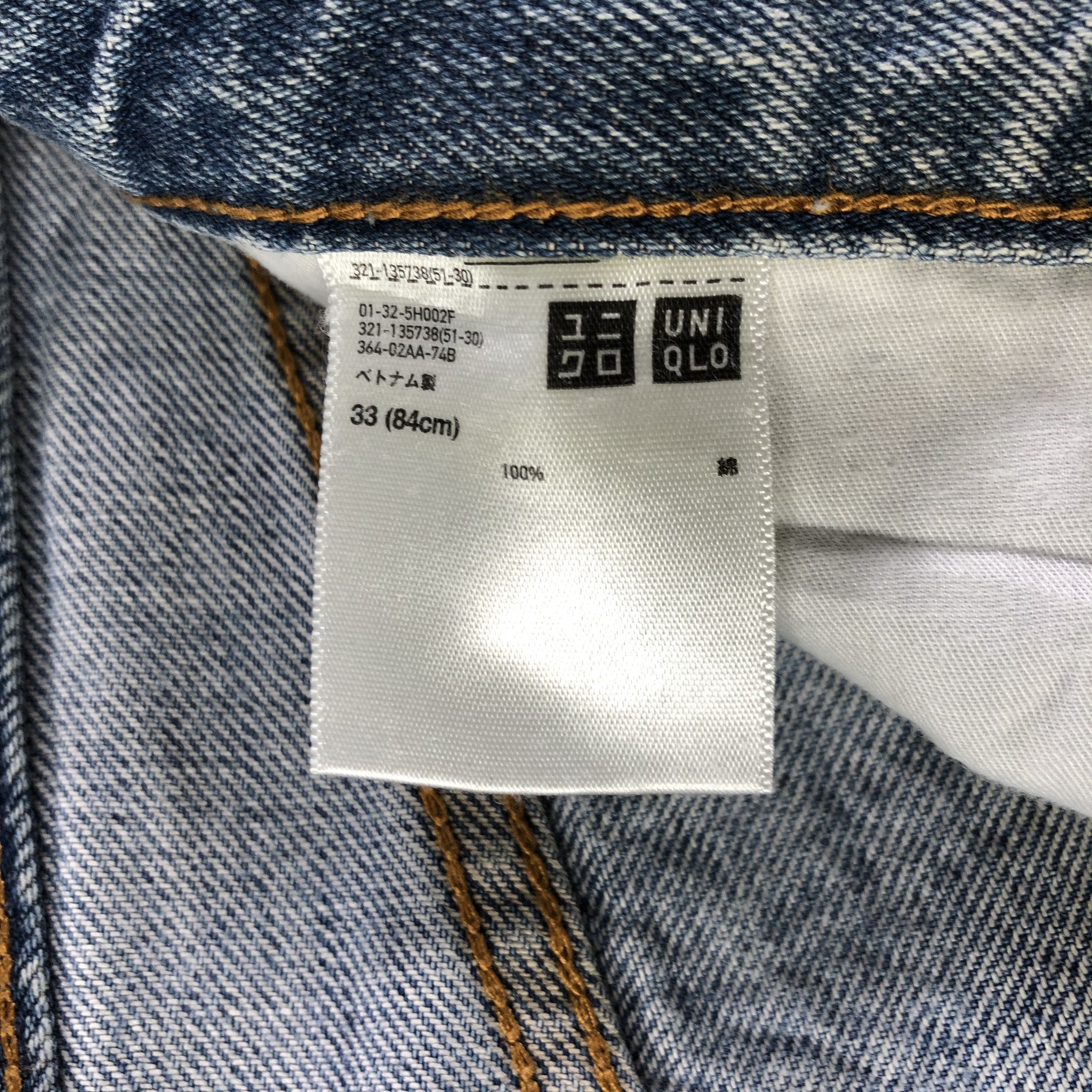 Uniqlo Light Wash Uniqlo Selvedge Jeans-J2977 Size US 35 - 7 Thumbnail