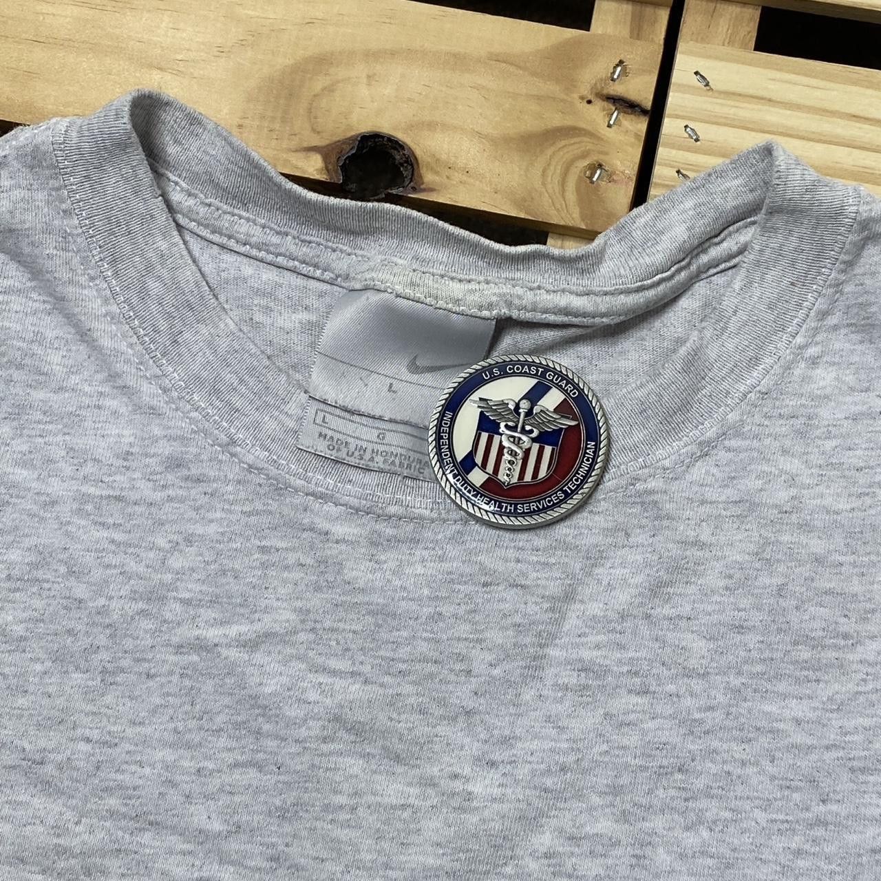 Nike Vintage Nike Gray Football Tee Size Large Size US L / EU 52-54 / 3 - 4 Thumbnail