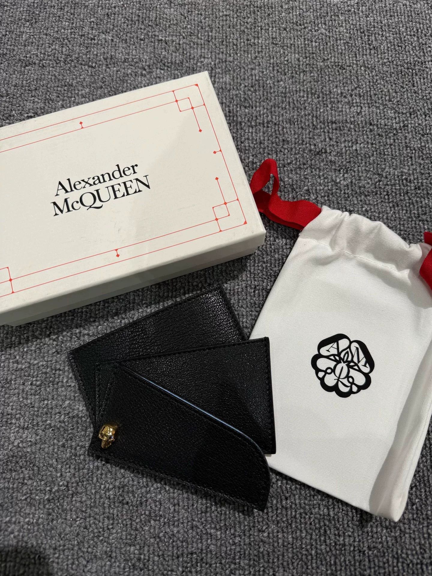 Alexander McQueen Alexander McQueen Leather Card Holder Size ONE SIZE - 1 Thumbnail