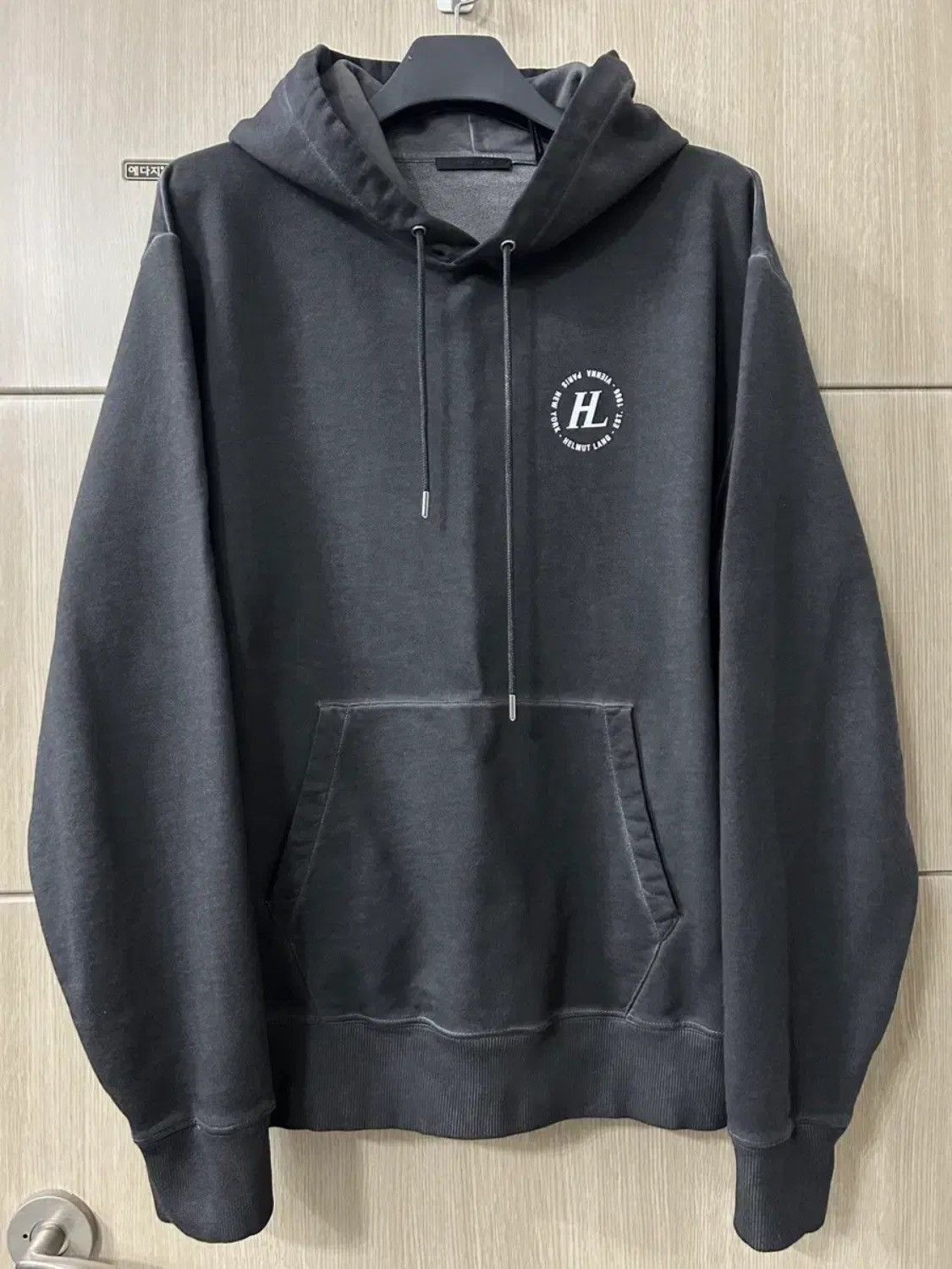 Helmut Lang Helmut Lang HL Logo Hoodie Size US L / EU 52-54 / 3 - 1 Thumbnail