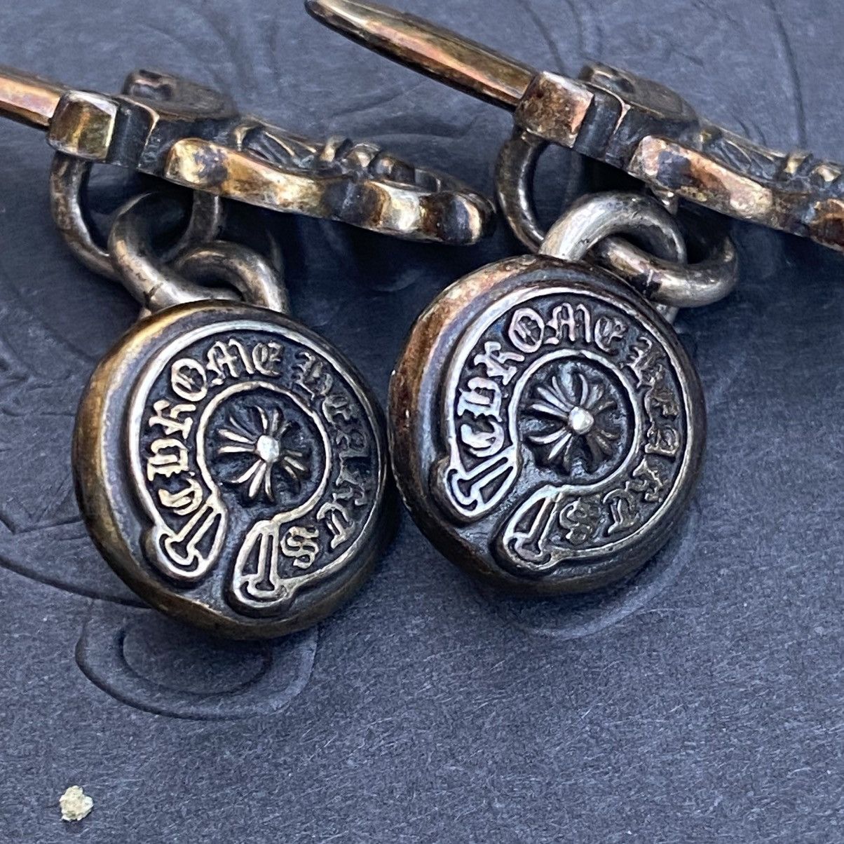 Chrome Hearts Chrome Hearts Dagger Horseshoe Logo Cufflinks Size ONE SIZE - 4 Thumbnail