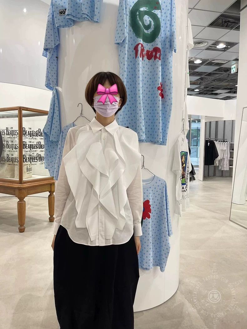 Comme des Garcons Comme Des Garcons Cotton casual long-sleeved shirt Size S / US 4 / IT 40 - 3 Thumbnail