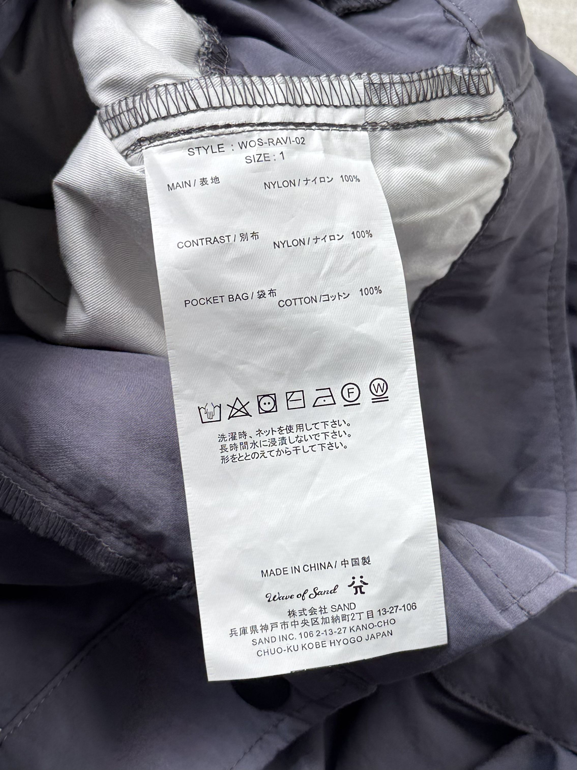Japanese Brand UNWORN* BEAMS Wave of Sand NYLON PANTS Size 1 Size US 30 / EU 46 - 11 Thumbnail