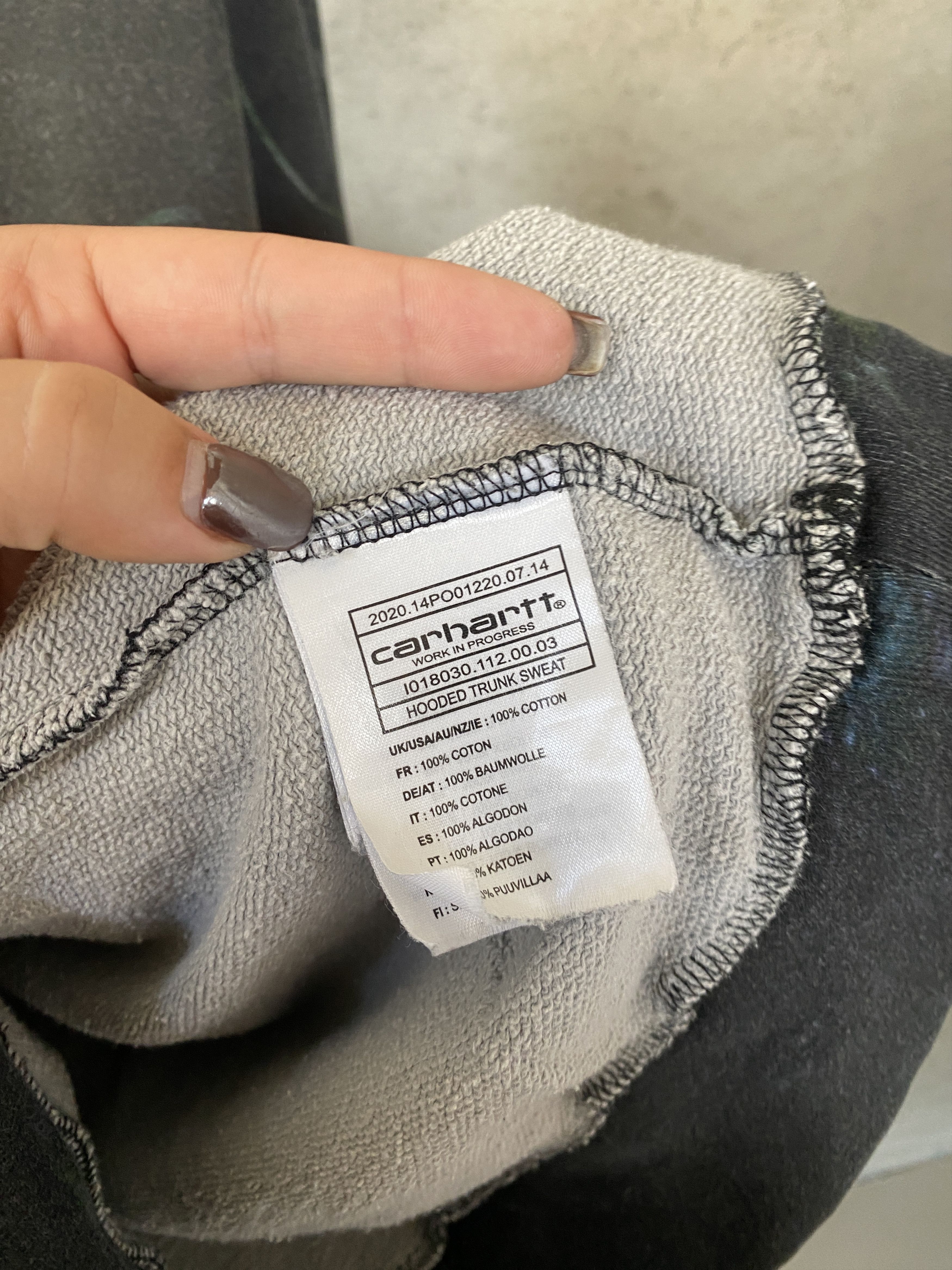 Carhartt × Carhartt Wip Carhartt WIP Hooded Trunk Sweat printed hoodie Size US M / EU 48-50 / 2 - 5 Thumbnail
