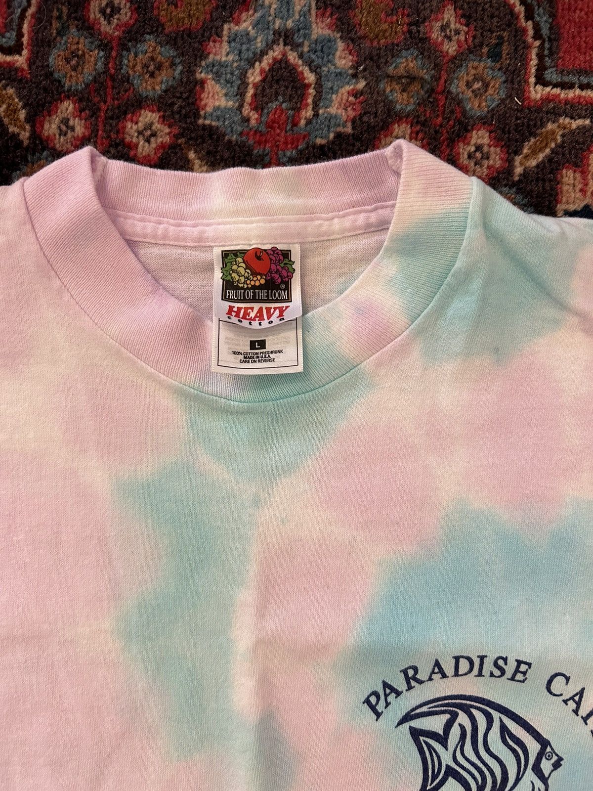 Vintage Vintage Paradise Cafe Tie Dye Shirt Size US M / EU 48-50 / 2 - 3 Thumbnail