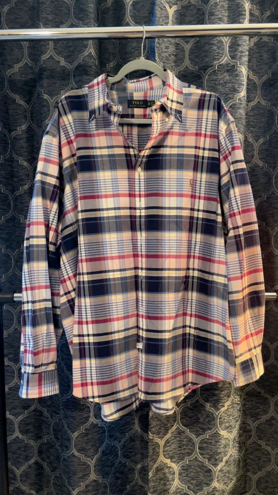 Polo Ralph Lauren Polo Ralph Lauren Plaid Button-Down (Never Worn) Size US XXL / EU 58 / 5 - 2 Thumbnail