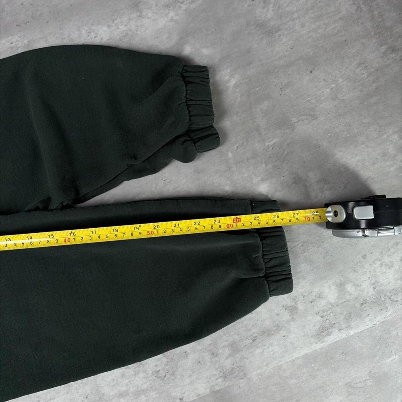 Other Y2K Green Brandy Melville Grunge Baggy Cuffed Sweatpants Size 30" / US 8 / IT 44 - 7 Thumbnail